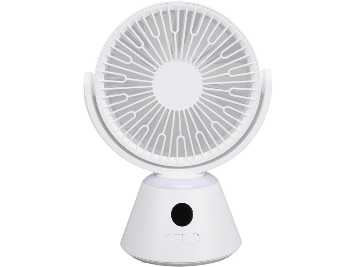 Ventilador De Mesa Com Carregamento Usb E Velocidade Ajustável.