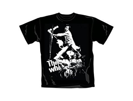 T-Shirt LOUD DISTRIBUTION The Who - Flyin High Preto (Tamanho: S)