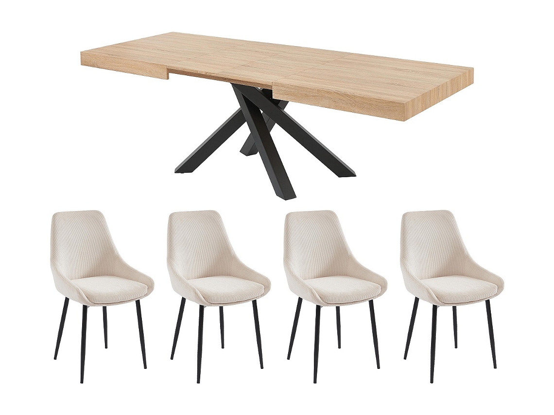 Conjunto Mesa E Cadeiras Catonav