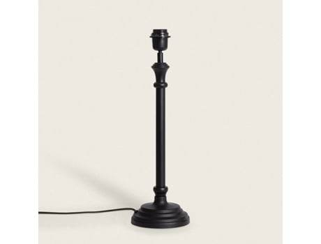Candeeiro de Mesa LEDKIA Metal Nisha Preto (55 x 15 cm)