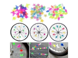 Pacote De Raios De Bicicleta Luminosos, Tubos Coloridos, Acessórios Para Bicicleta De Estrada Mtbvayotoy
