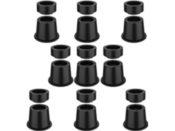Conjunto De 9 Pés De Apoio Para Móveis Com Altura Ajustável De 5,1 Cm, Ideais Para Espaços Pequenos.