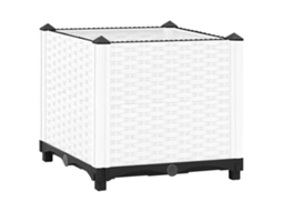 Vidaxl Canteiro Elevado 40x40x38 Cm Polipropileno