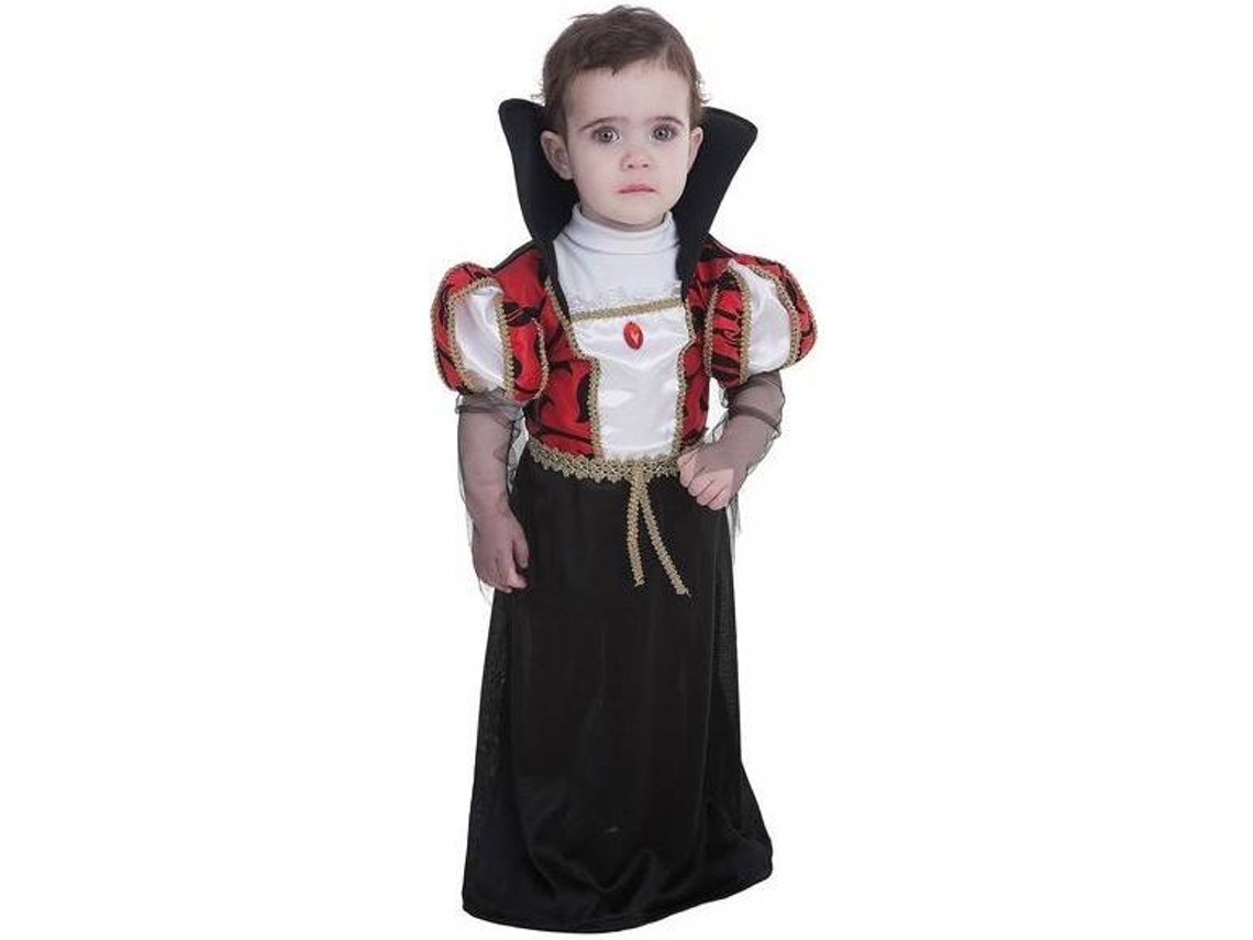 Fato de Bebé TOPDISFARCES Vampira Gótica (Tam: 6-12 Meses)