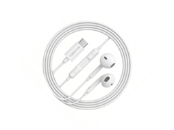 Fones de Ouvido MAYAXESS com fio para Galaxy A34, microfone