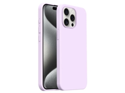 Capa De Silicone Líquido Ultra Fina Para Iphone 15 Pro Max - Cobertura Total - Magsafe