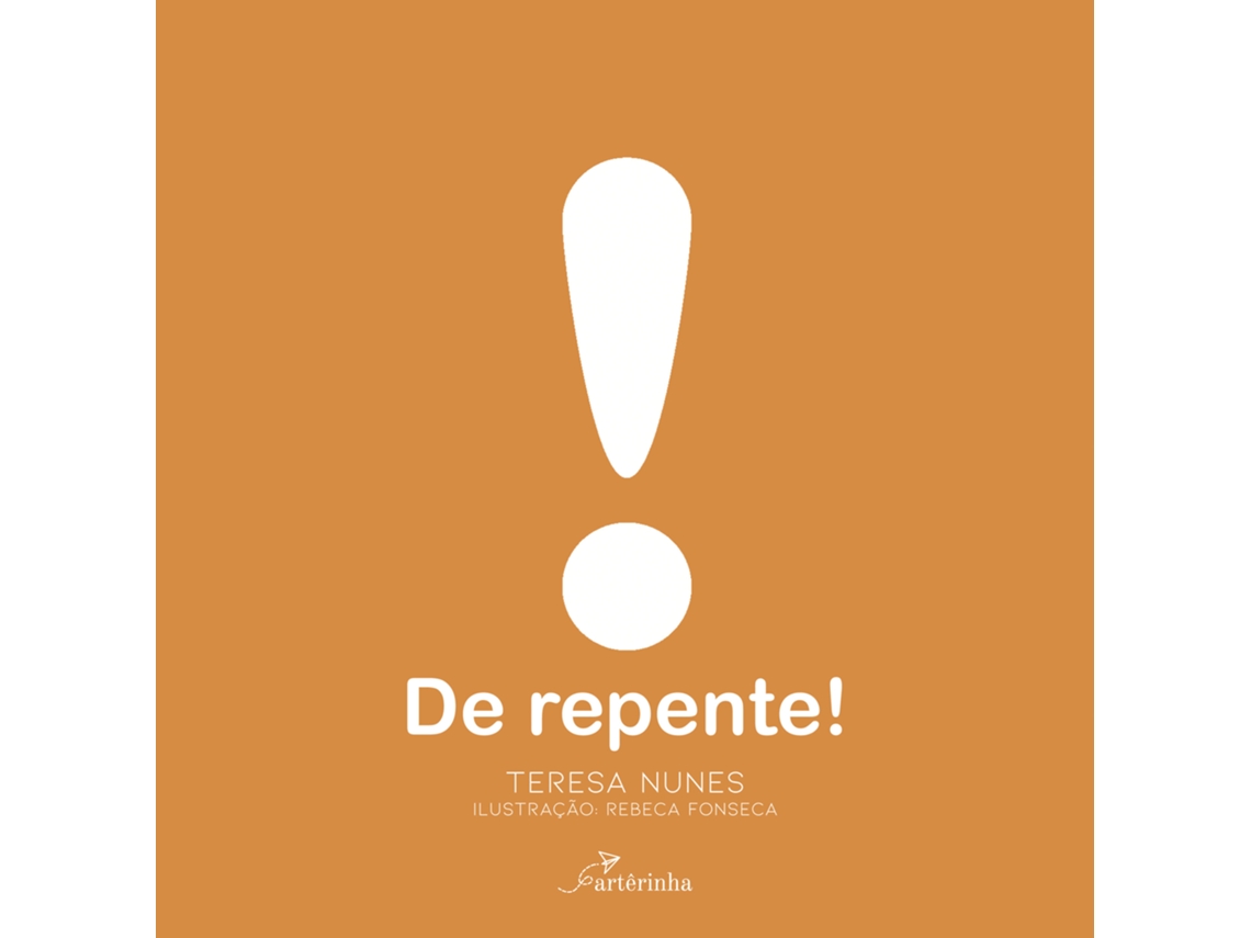 Livro De Repente! de Teresa Nunes (Poortugues do Brasil)