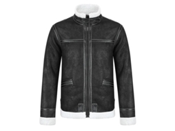 2026 chaqueta de Couro Falso Espessado para Homens Mystdiy