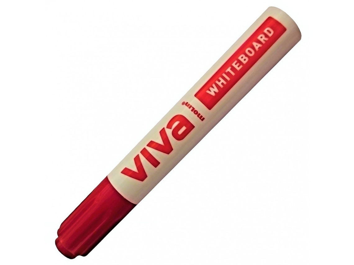 Marcador de quadro branco 3 mm vermelho MOLIN