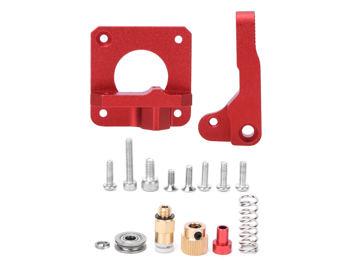 Extruder Cr10 Peças De Impressora 3d De Alta Qualidade Alumínio Liga Filamento 1.75mm Esquerda Vermelha