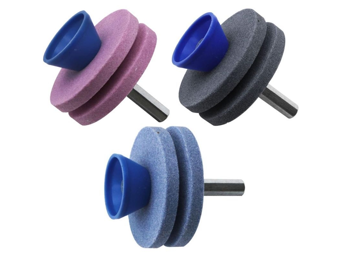 Afilador De Lâminas Para Corta-grama Universal De Duas Camadas Para Furação Elétrica E Manual - Ferramenta De Jardim