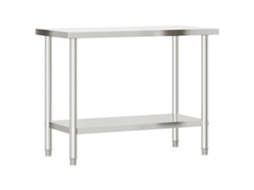 Kitchen Work Table, Kitchen Work Tables Vidaxl (110 X 55 X 85 Cm)