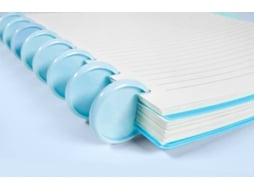 Caderno INGENIOX Azul (A5 - Pautado - 100 Folhas)