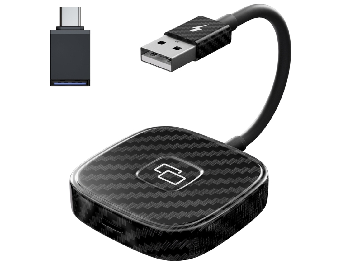 Adaptador Carplay ZRUXE Usb/usb c para espelhamento automóvel (compatível com iPhone 7+) | ZRUXE