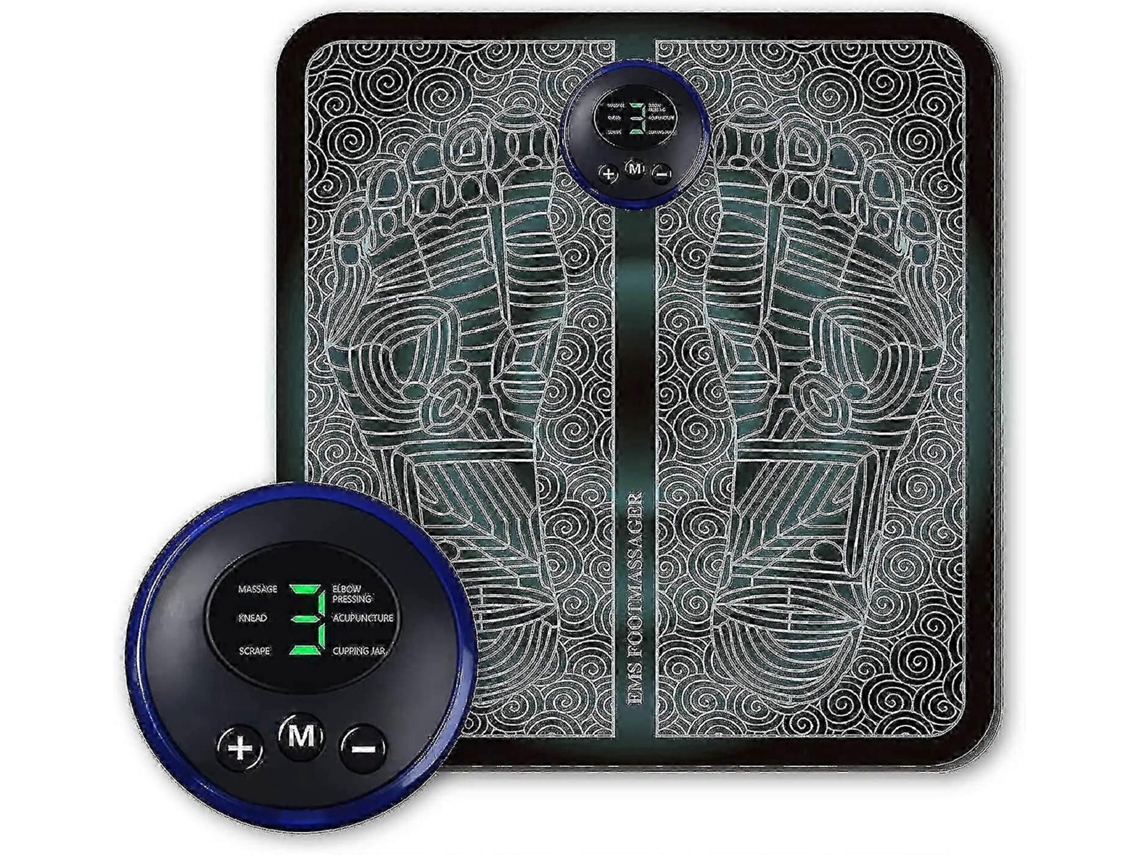 Massageador Elétrico Para Pés Ems 2025 - De Circulação Pés, Reflexologia Podal Cir Culação Nos 6 Modos, 9 Int