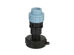 Torneira Para Tanque Ibc, Para Sistemas De Rega, Depósitos E Tubagens Exteriores, Ligação Segura, Prática E Resistente A Fugas