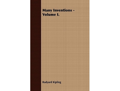 Livro Many Inventions Volume I de Rudyard Kipling (Inglês)