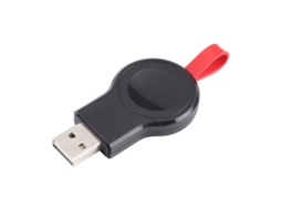 Carregador magnético portátil com porta USB Apple Watch Series 2W (preto)