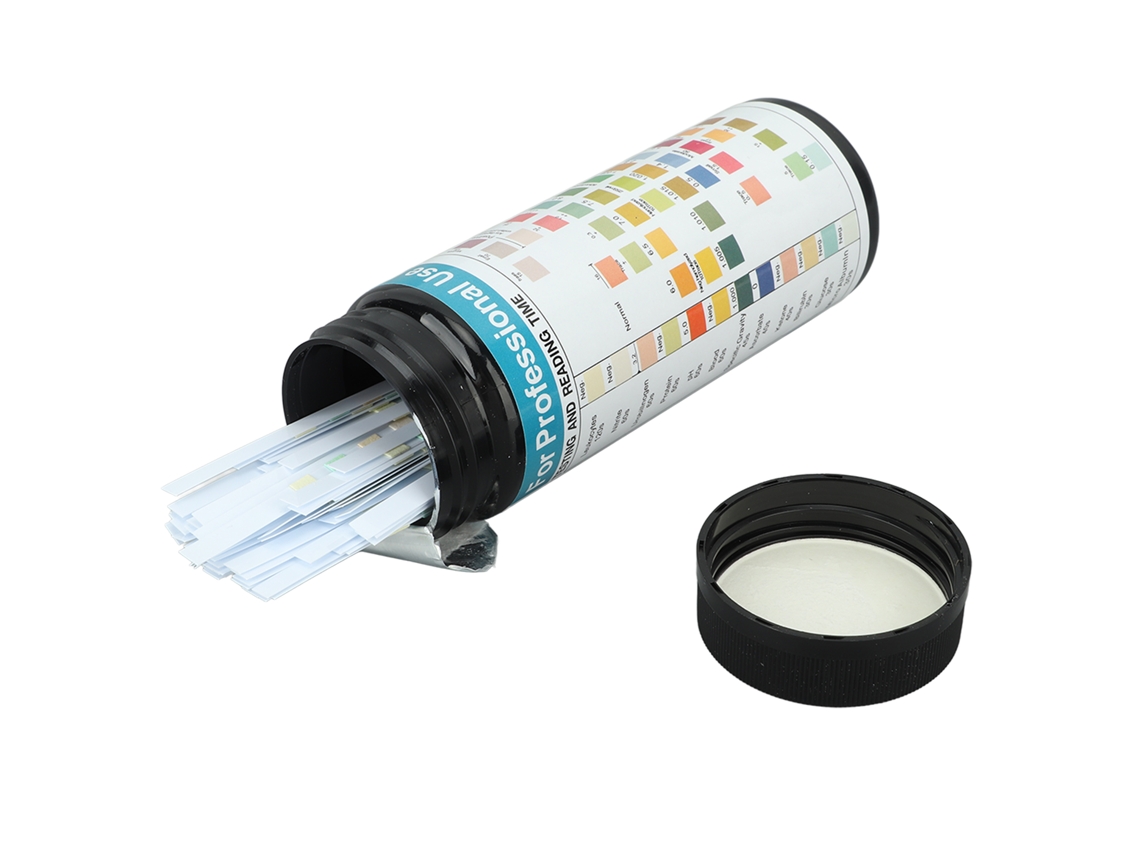 Fitas de Teste de Urina Primerox 100pcs para diagnóstico rápido laboratórios e hospitais