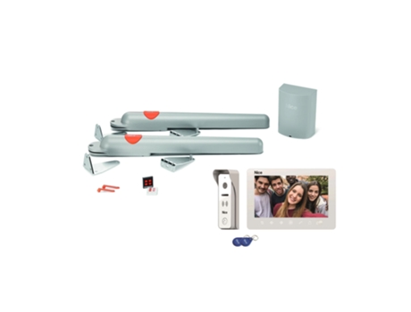 Kit 2 Operador de Portão Articulado Aria Start Kit 200 NICE HOME
