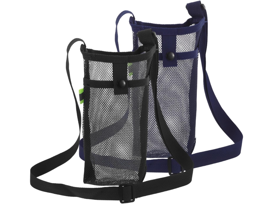 Bolsa De Transporte De 2 Peças Com Alça Para Garrafa De Água, Suporte Para Garrafa, Ideal Para Esportes Ao Ar Livre, Caminhadas E Muito Mais.