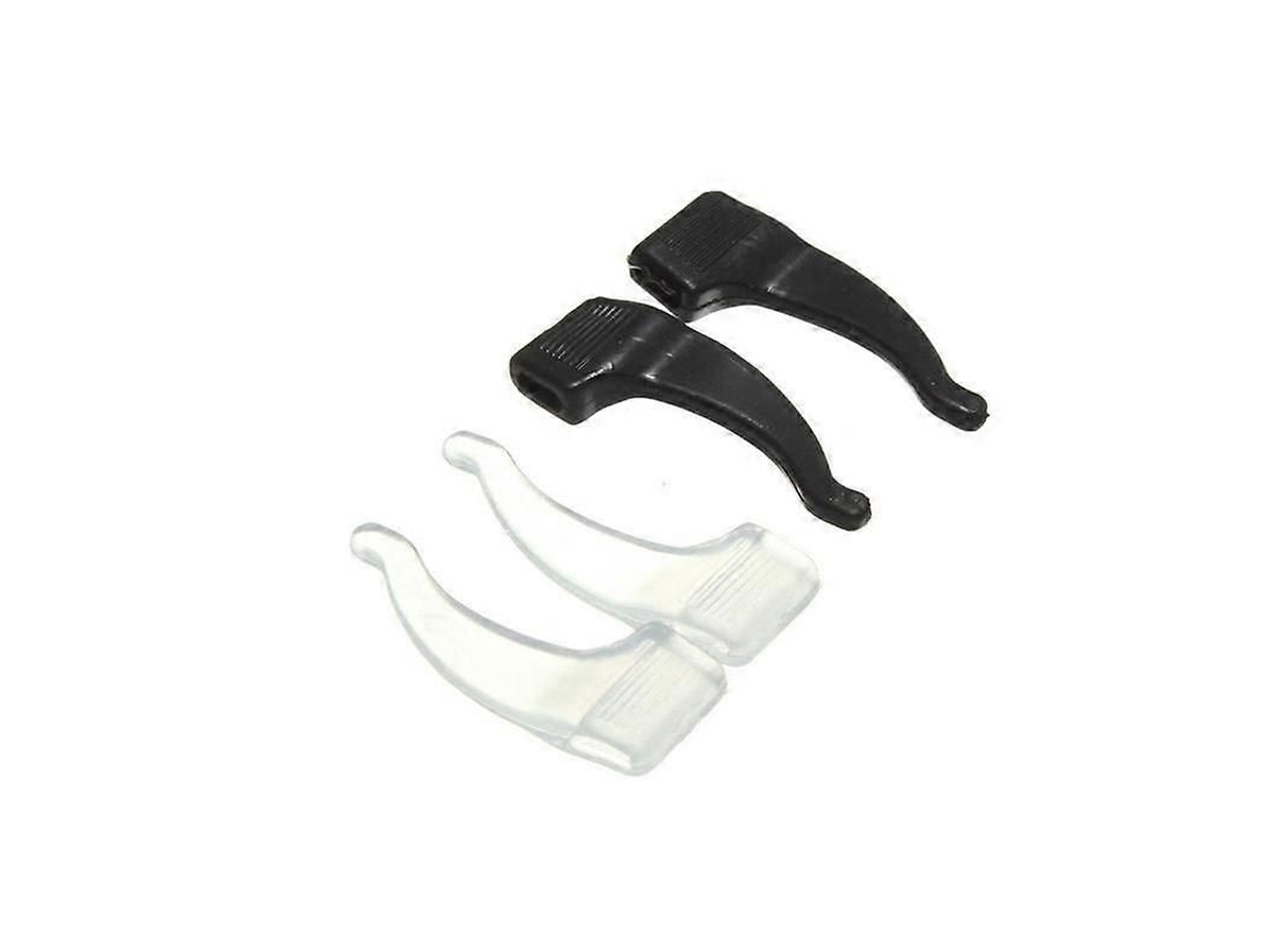 5 Pares de Ganchos Antiderrapantes para Óculos, Pontas Suporte Têmpora Silicone GOKOCO