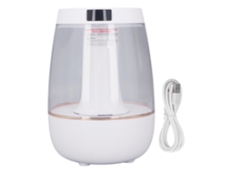 Humidificador de Ar branco, duplo spray, 3L, para escritório e casa LAXISCREED