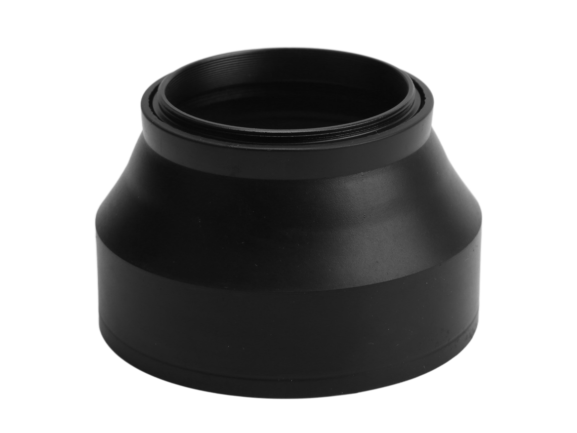 Capucha Para Lente De Cámara Plegable 3 Propósitos 52mm, Protege Y Evita Astigmatismo, Accesorio Digital