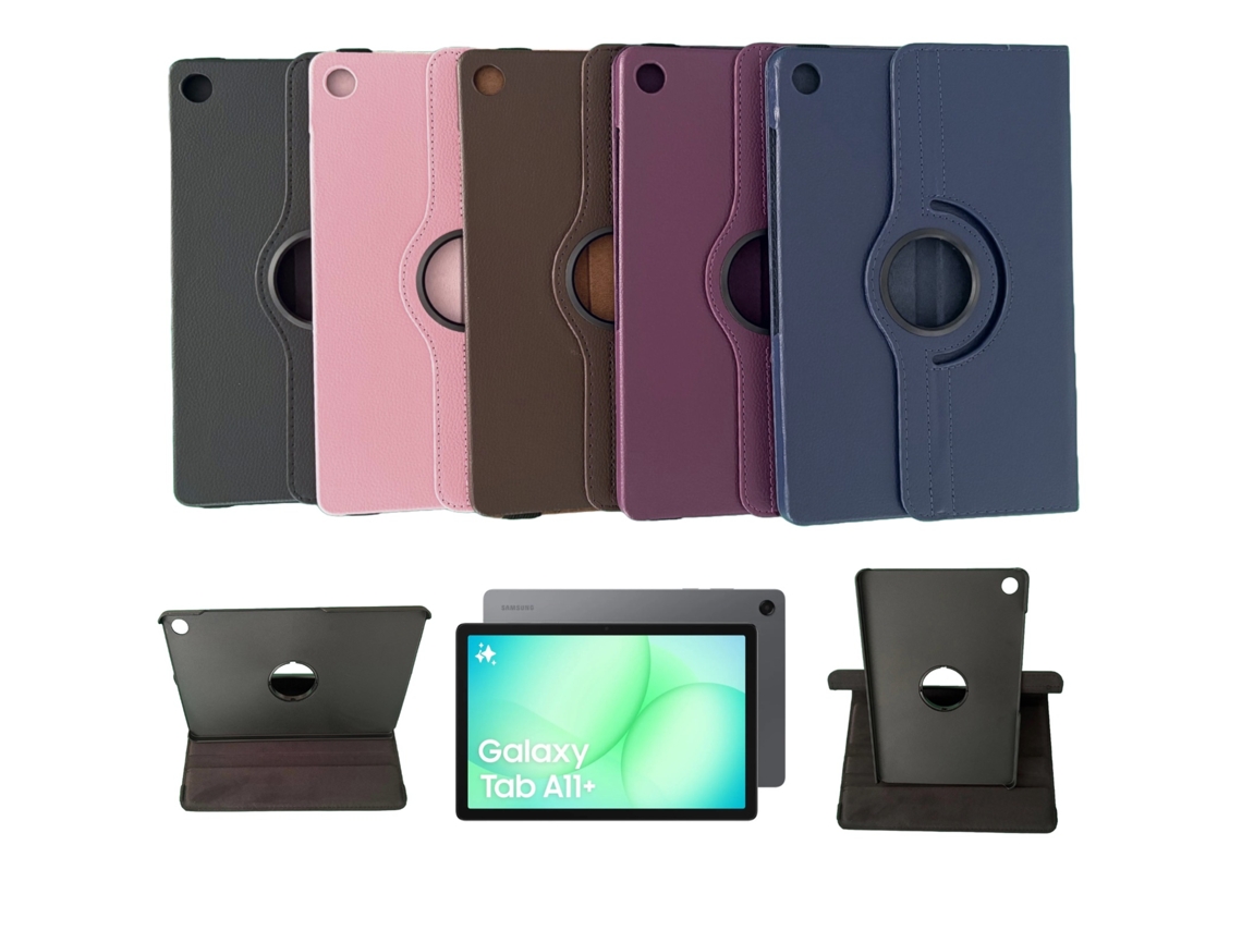 Capa Protetora Roxo Compatível Com Samsung Galaxy Tab A11+