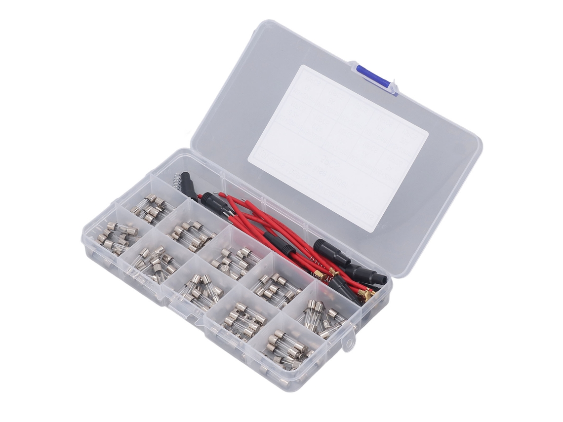 Laxiscreed Tubos De Fusível De Vidro 10 Especificações, Proteção De Circuito 250v