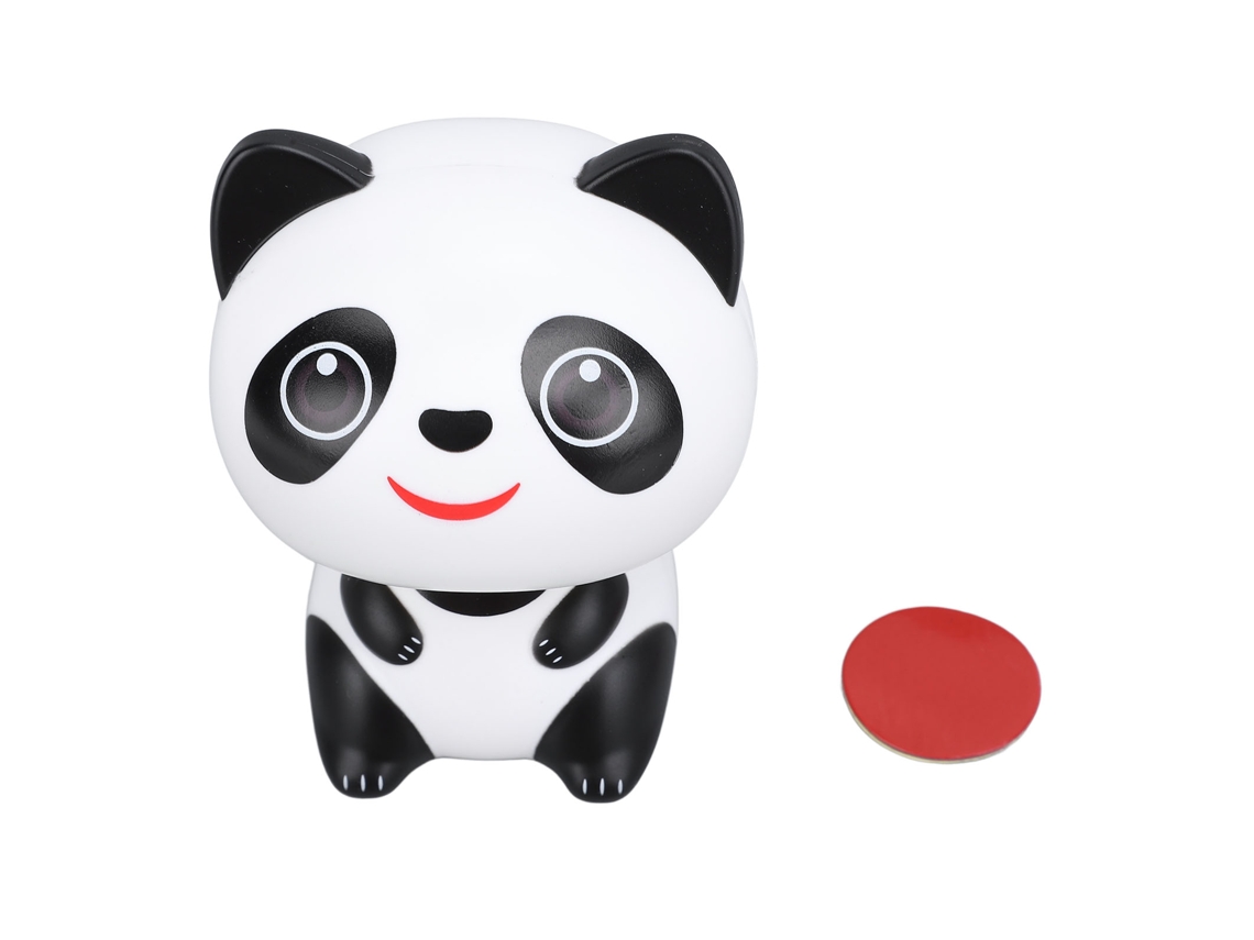 Laxiscreed Figurinha Panda Nod Solar Para Decoração De Jardim E Espaços Exteriores