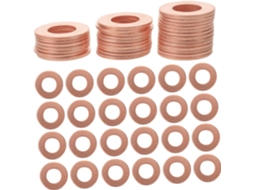 Kit De Reparo De Carroceria Automotiva Com 100 Arruelas De Ferro Para