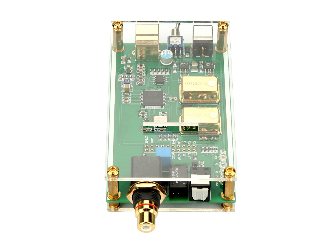 Laxiscreed Xu208 Dispositivo De Saída Óptica Coaxial Usb Com Tecnologia Crystal Warm 0.1pm