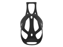 Suporte de Garrafa Mali com Retenção Segura para Bicicleta em Fibra de Carbono e Nylon Preto