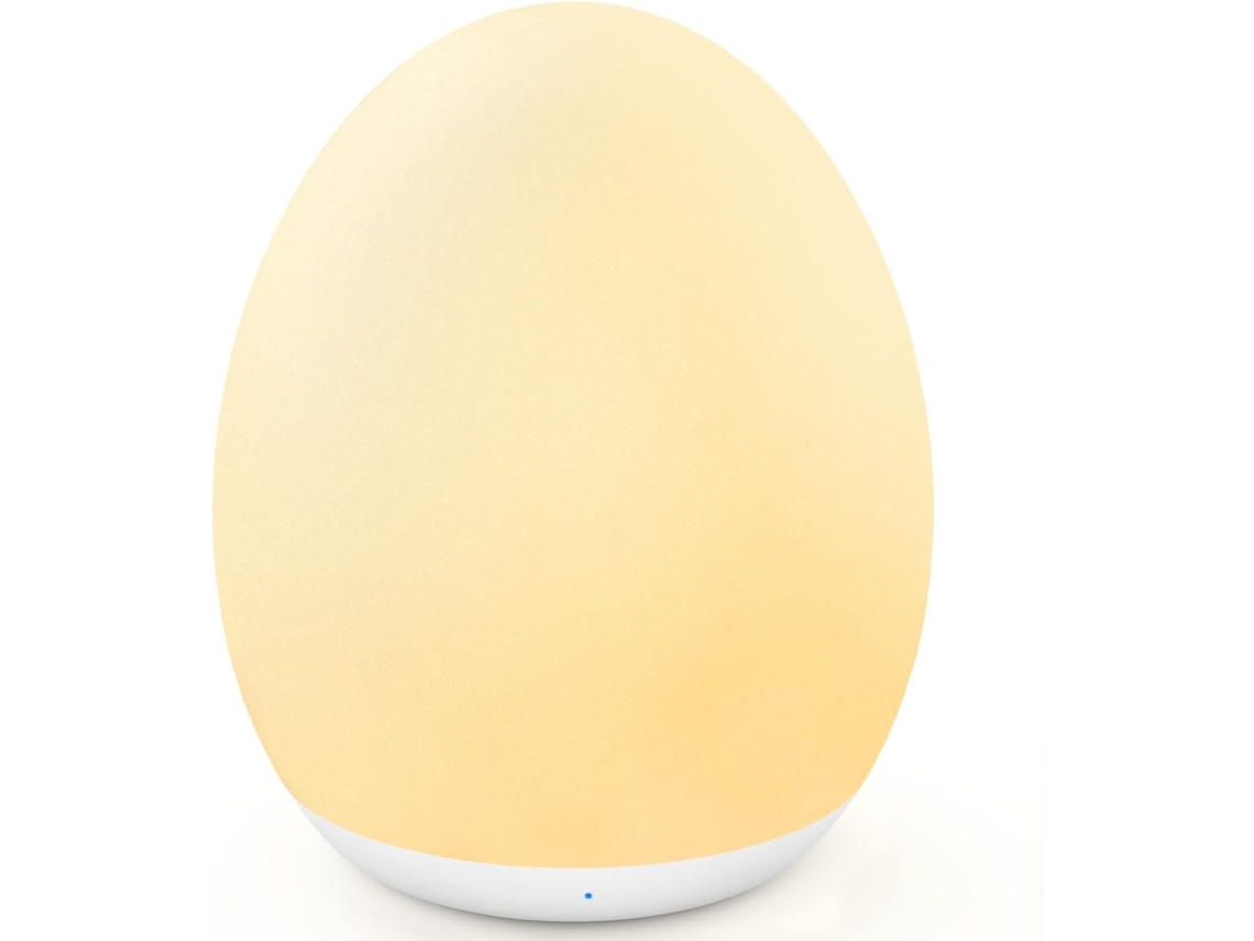 Luz Noturna Infantil, Luminária Em Formato De Ovo Para Quarto Bebê, 7