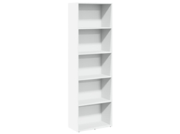 Bookcase, Bookcases Vidaxl Branco Madeira Processada (n/a)