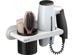 Suporte para Secador de Cabelo, Parede Multifuncional Banheiro, Sup Orte GOKOCO