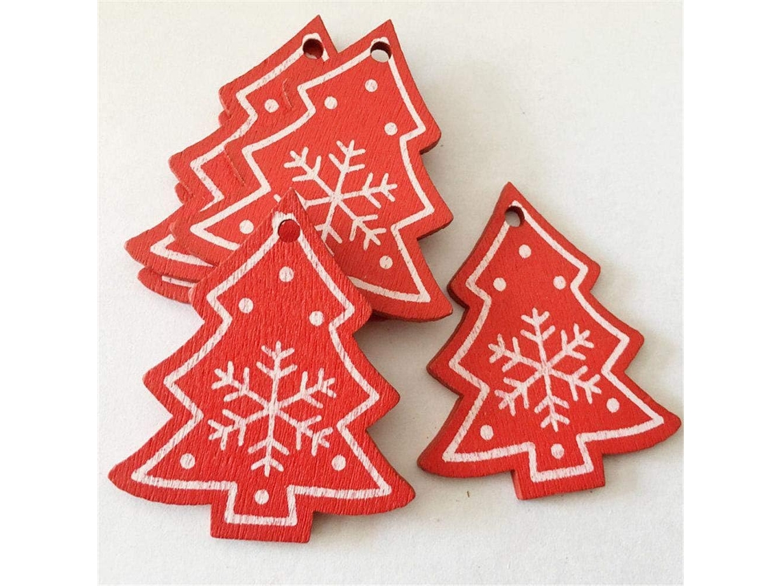 Lote De 10 Decorações De Madeira Natural Com 10 M De Corda Para Sapin De Decoração De Casa De Casamento A
