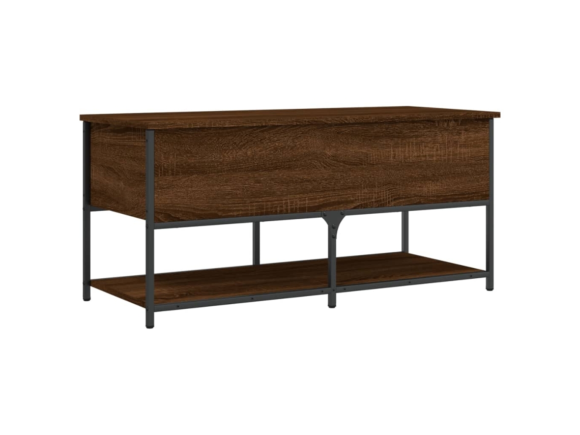 Banco de Arrumação Carvalho Castanho MAISON EXCLUSIVE 100x42,5x47 cm