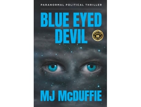 Livro Blue Eyed Devil Paranormal Political Thriller de Mj McDuffie (Inglês - Capa Dura)