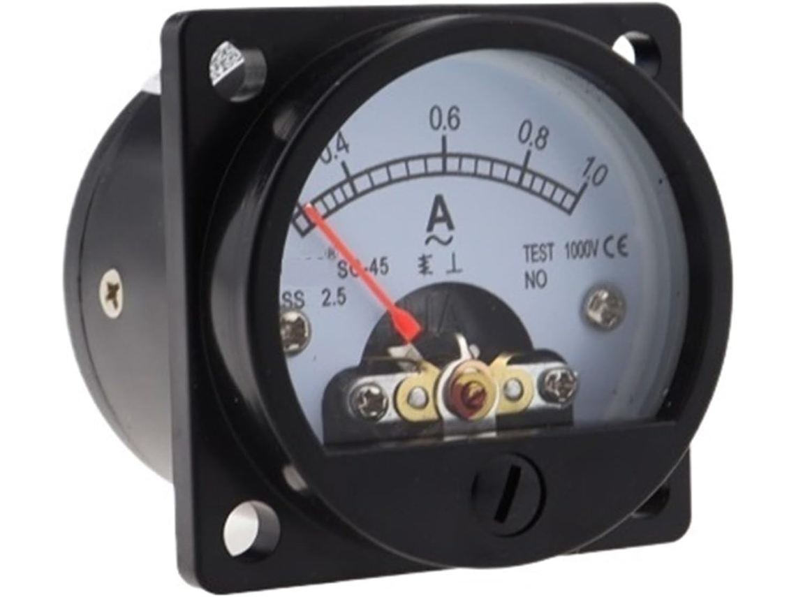 Amperímetro Analógico Medidor De Ponteiro Ca So-45 1a-1000a