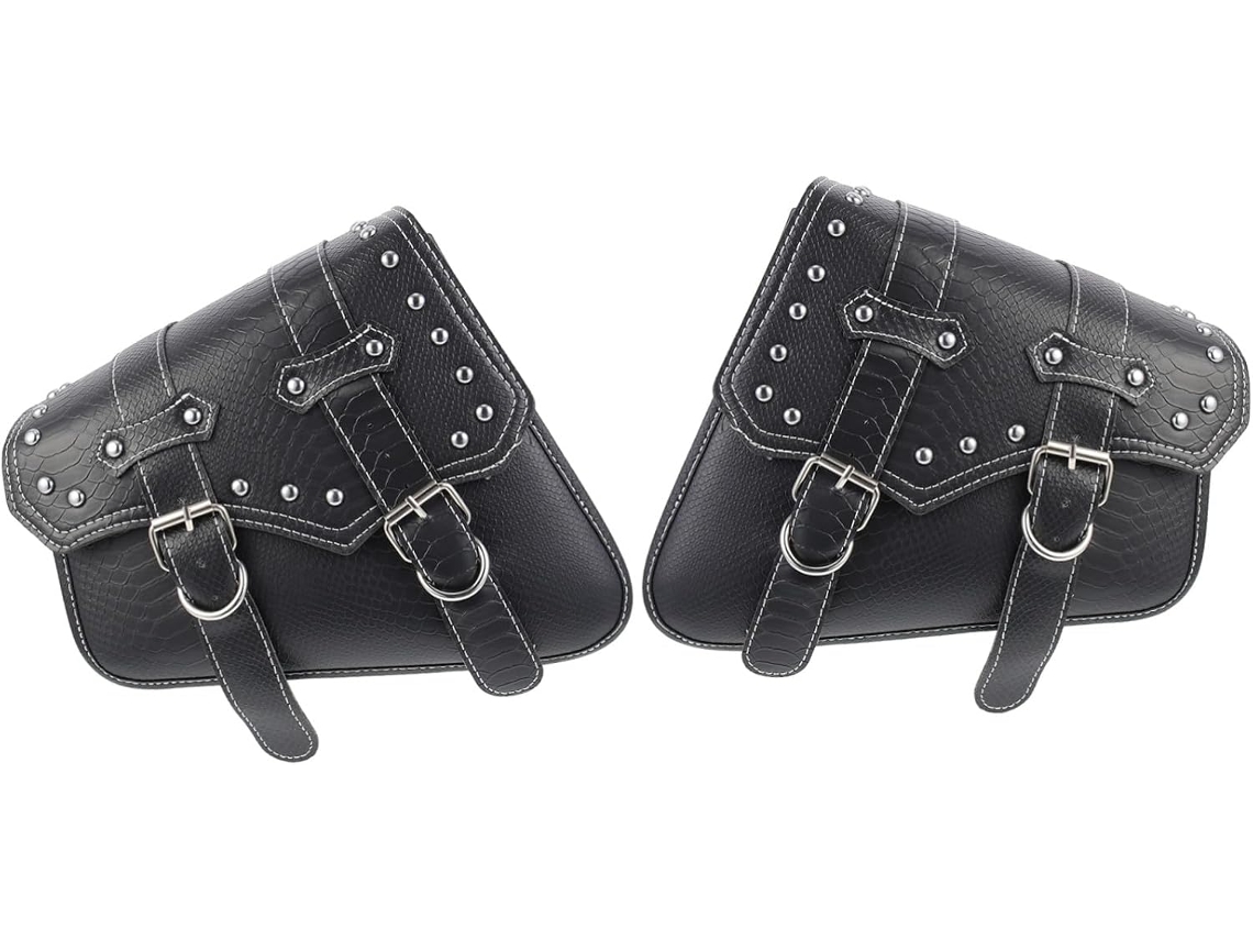 Bolsa Lateral Impermeável Para Acessórios De Armazenamento De Bagagem Retrô