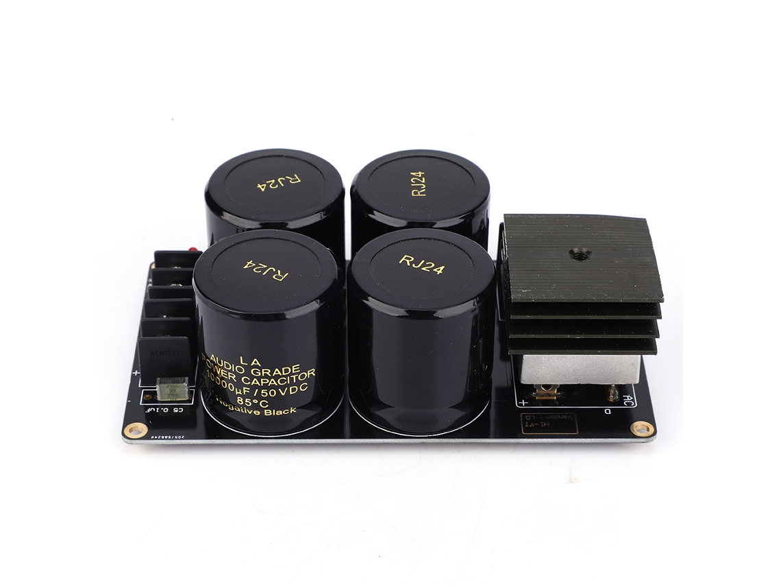 Placa de circuito impresso retificadora, filtro de potência, 10000uF/50V, alta corrente, para amplificador, placa terminada