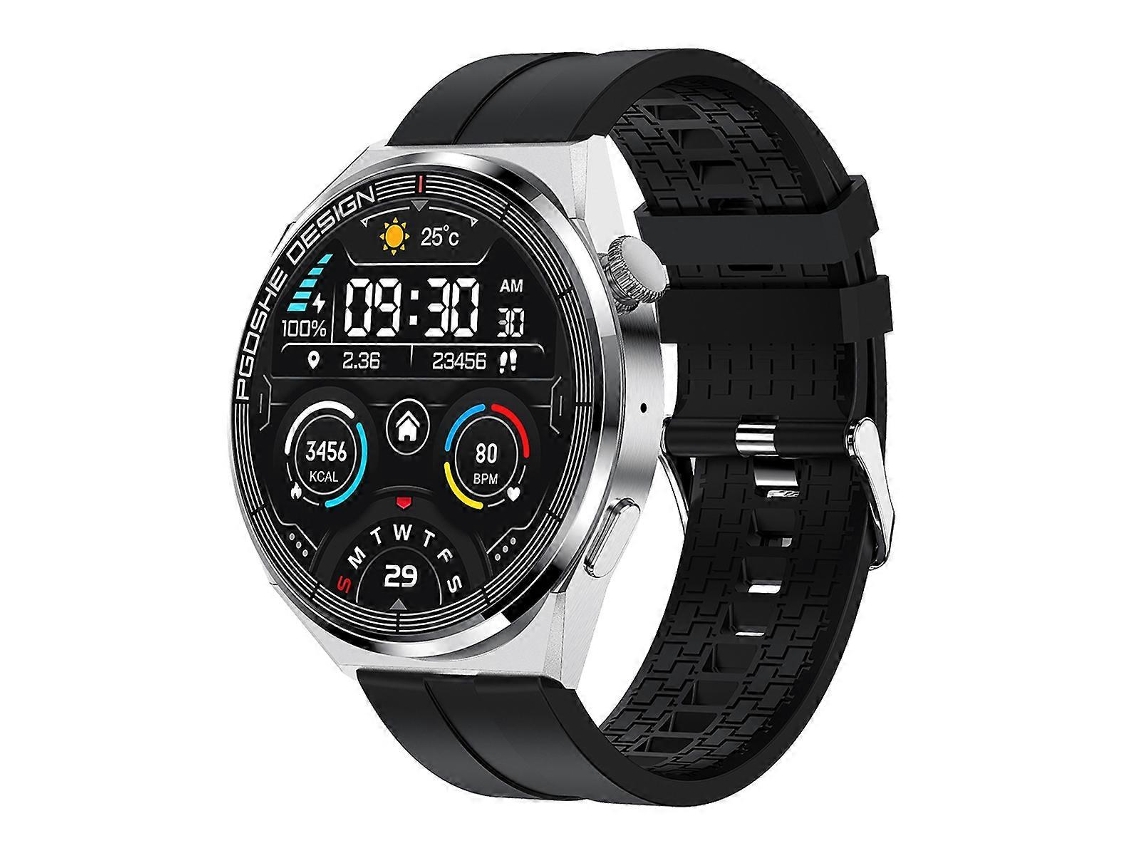 Relógio Inteligente Pg3 Pro Com Tela Tft De 1,41 Polegadas E Suporte Para Monitoramento De Frequência Cardíaca E Pressão Arterial.