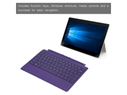 Teclado Físico LAXISCREED (com Iluminação, Ultra fino, Portátil)