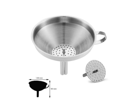 Funil UTILINOX (Inox - 10 x 10 x 2)
