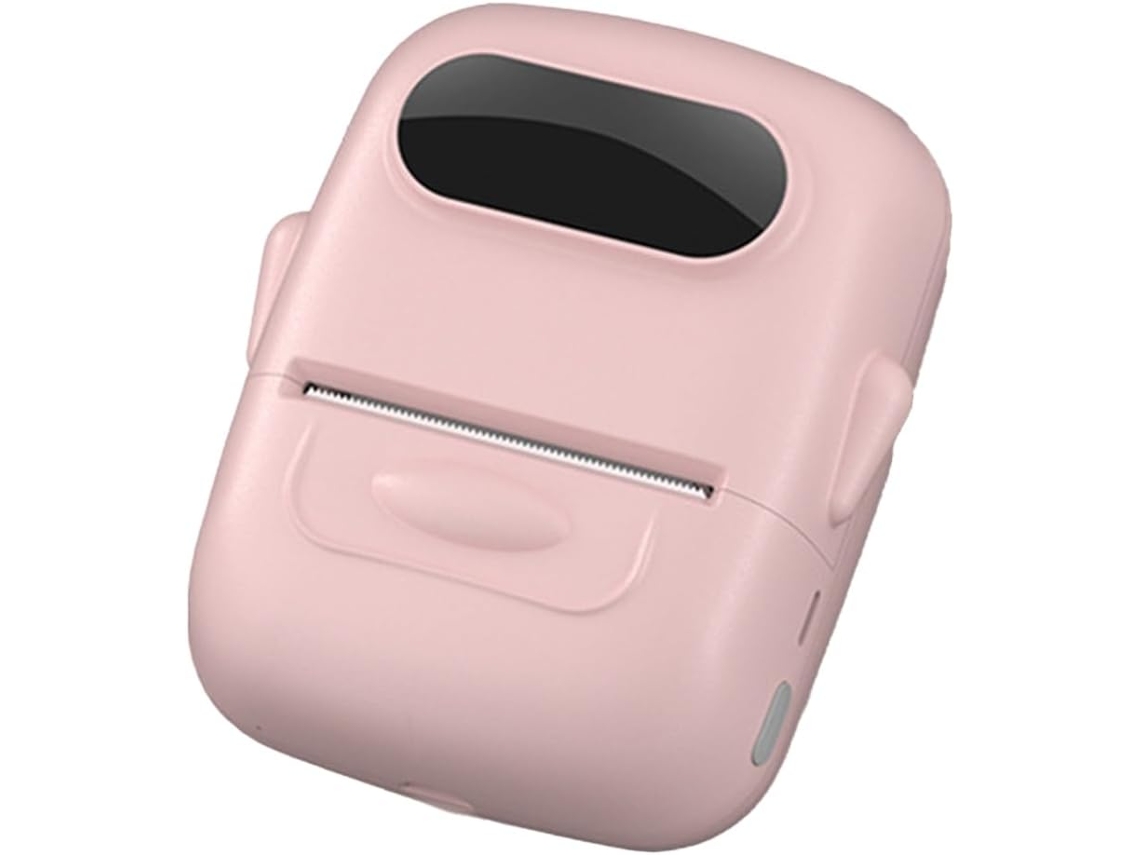 Mini Impressora Térmica Portátil Para Pequenas Empresas, Casa E Escritório, Rosa. Gokoco