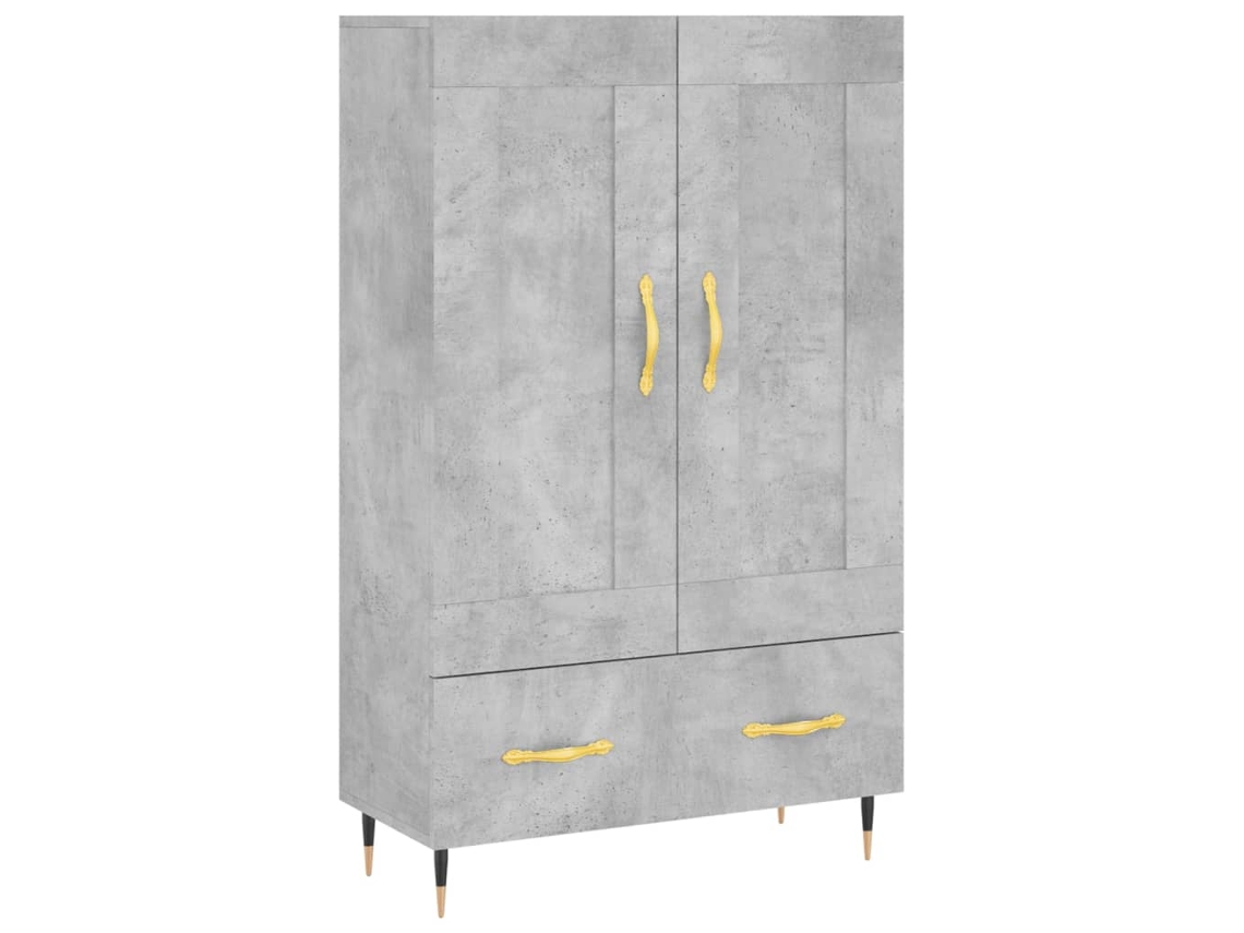 Highboard, Highboards Vidaxl Cinzeto Madeira Processada (n/a)