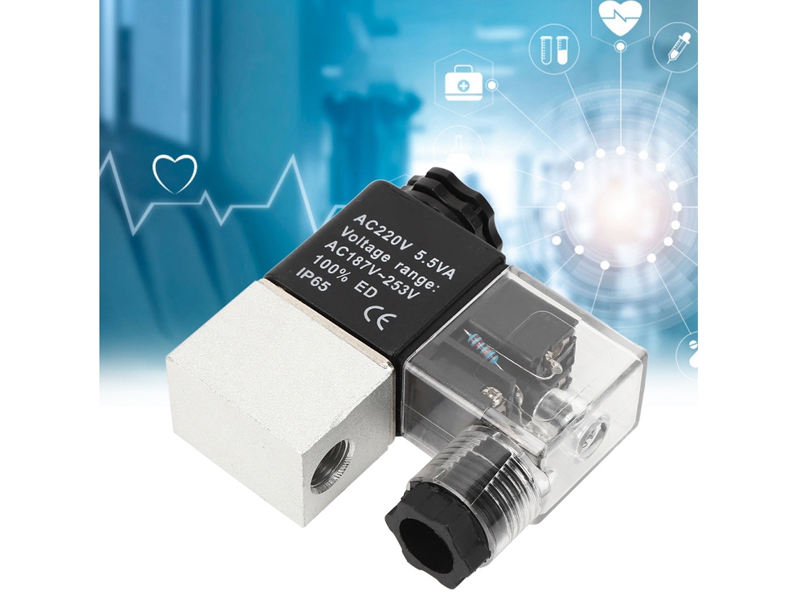 Válvula Solenoide Silenciosa Ar Compressor 18pçs Ac220v