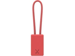 Cabo PHILO Keychain (USB - Lightning - 0.2m - Vermelho)